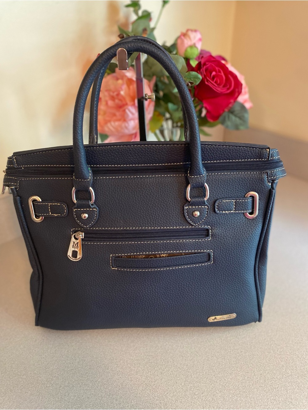 Montana West American Pride Collection Satchel Bag & Wallet Set - Picture 5 of 15